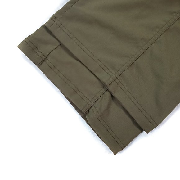 Prana Drab Green Convertible Pants size 14 - Picture 4 of 7